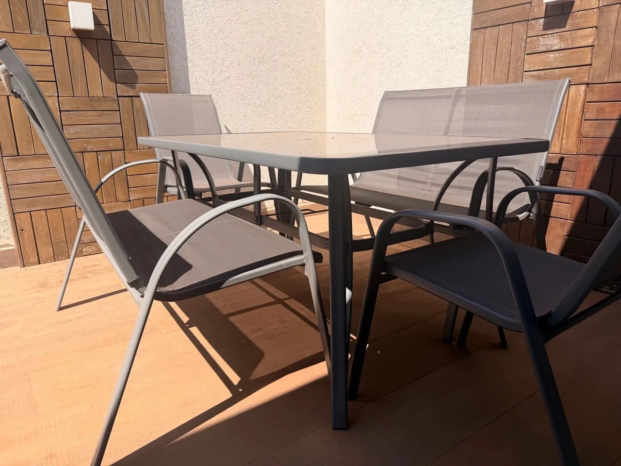 Conjunto Mesa Área Externa - Leroy Merlin - Foto 2