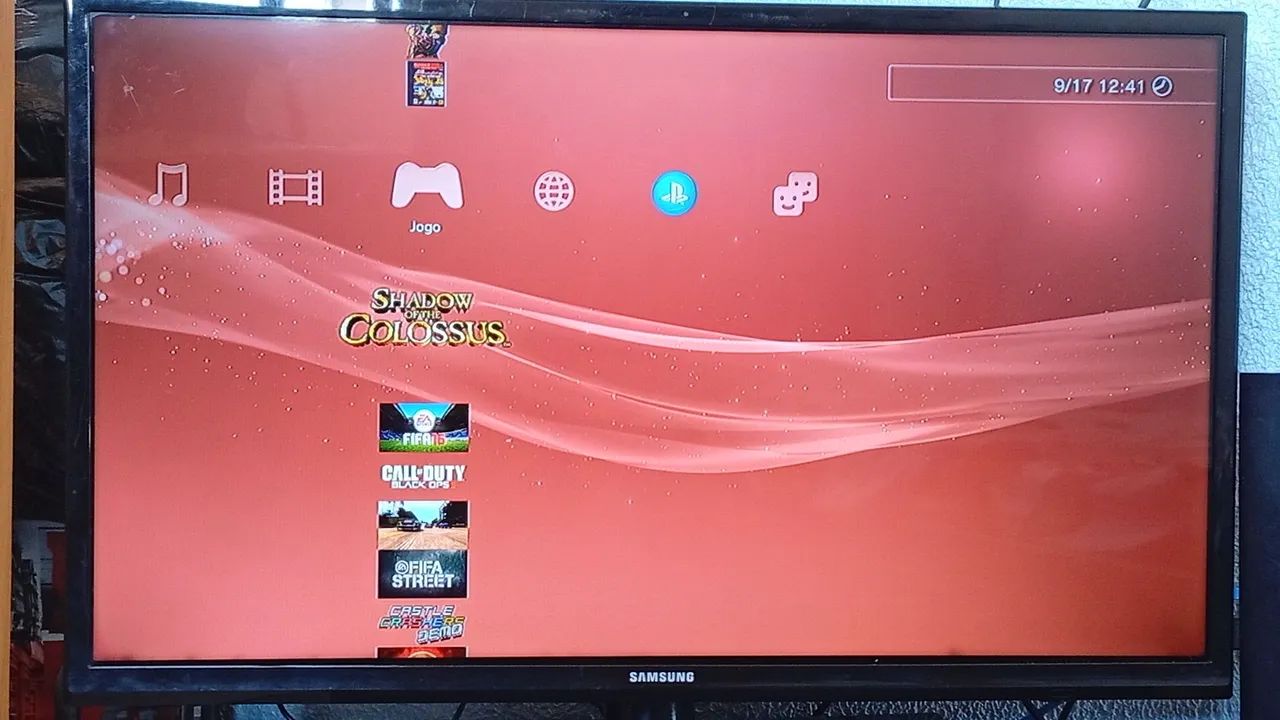 PLAYSTATION 3 COMPLETO+ TV SAMSUNG 32 POLEGADAS NAO SMART - Foto 3