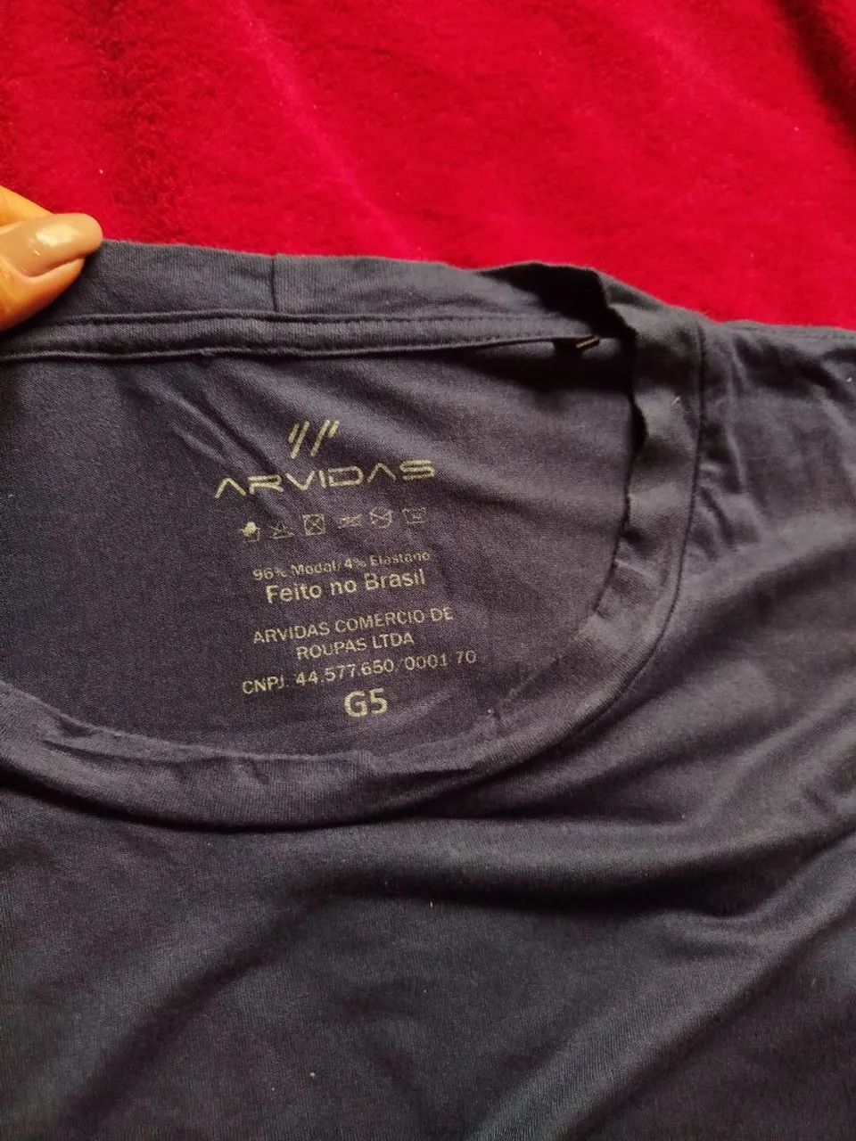 Blusa plus size azul marinho G5 - Foto 2