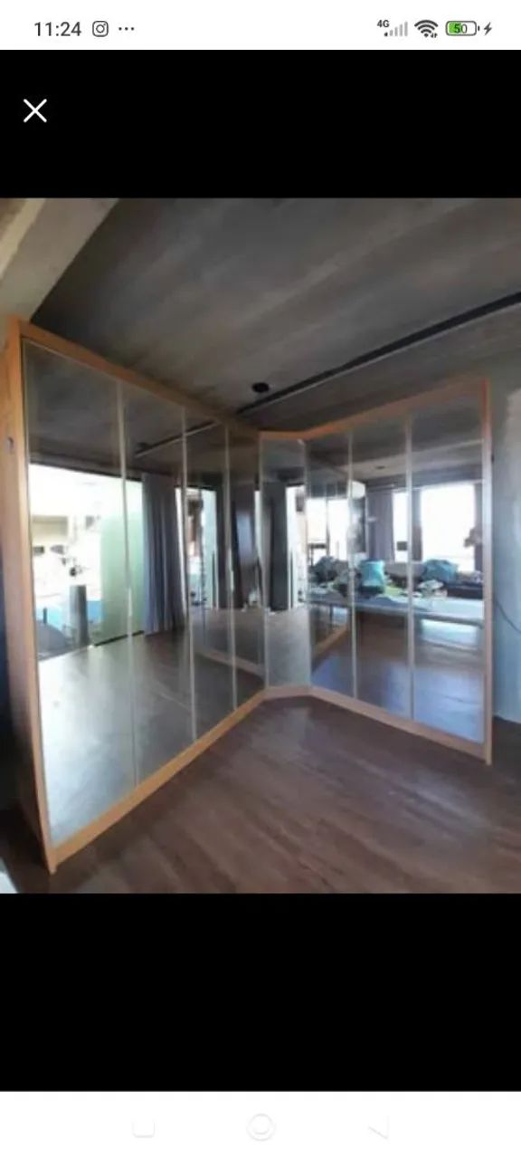 Guarda roupa porta reflecta  - Foto 3