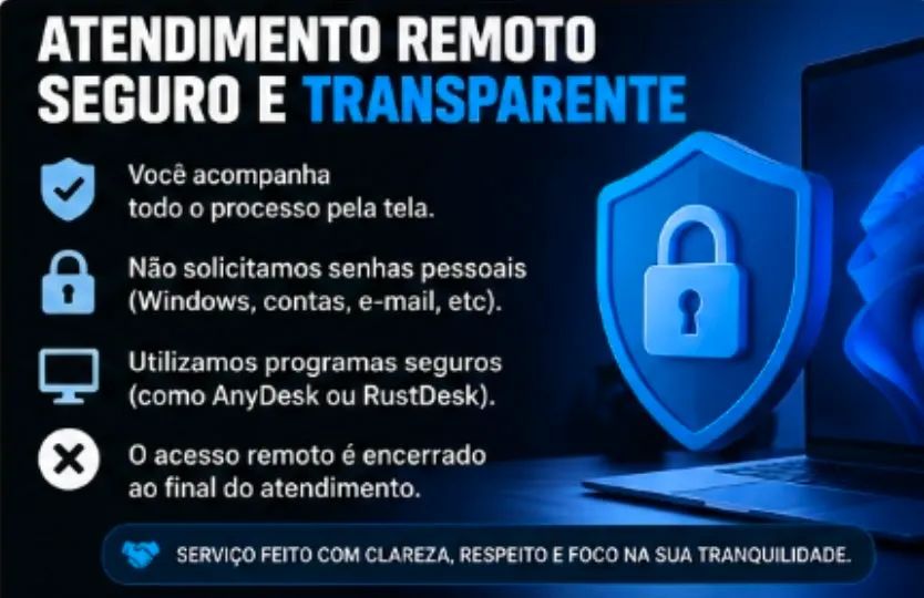Otimização de PC Gamer e Windows | Diagnóstico Remoto - Foto 5