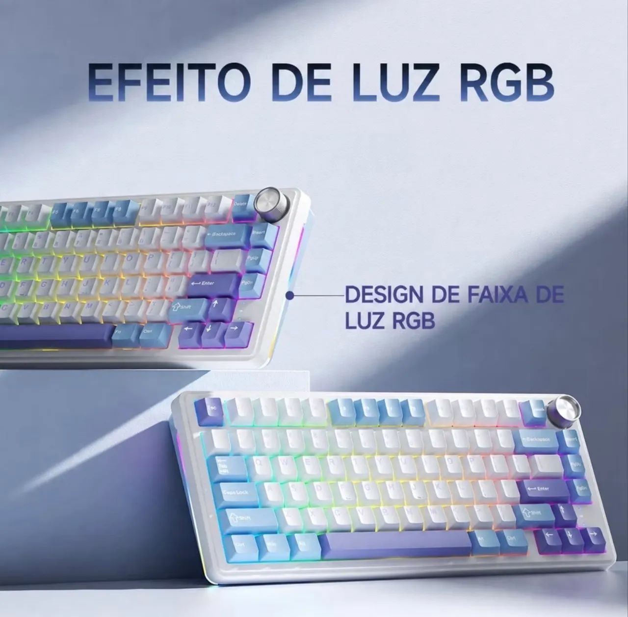 Teclado Mecanico Sem Fio - 2.4G