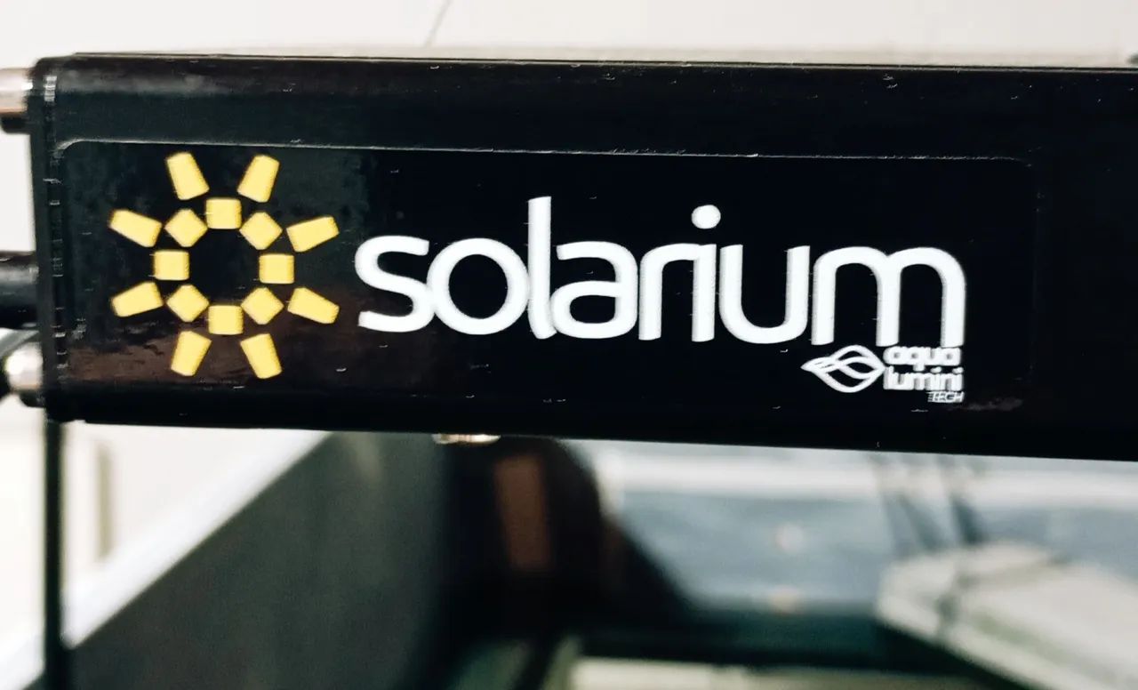 Luminária aqualumini solarium 240w wi-fi aquários até 120cm  - Foto 6