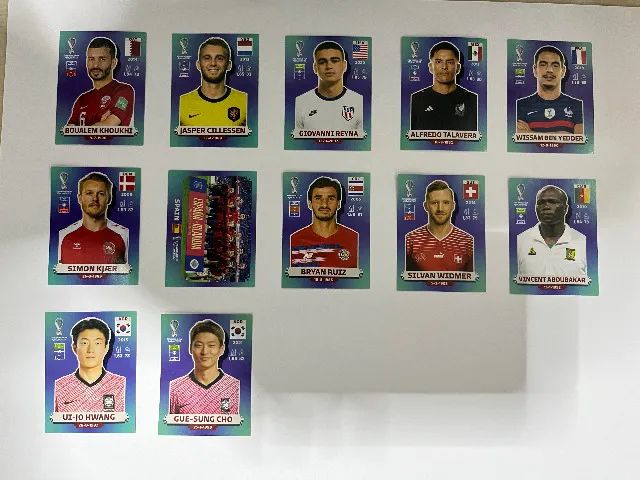 Figurinhas | Copa do mundo 2022