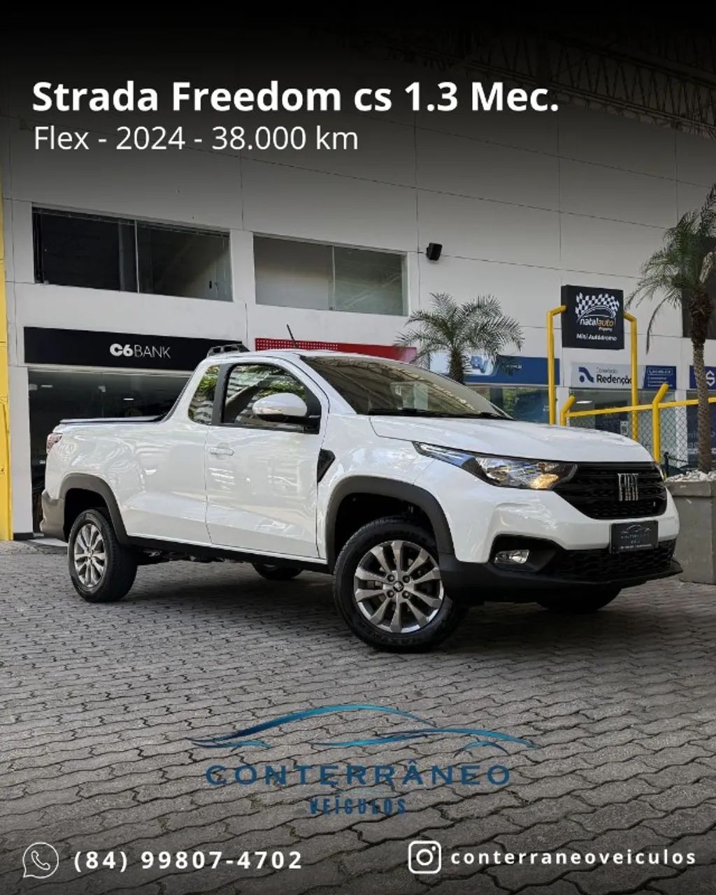 Fiat Strada Freedom 1.3 Flex 8V CS Plus 2024