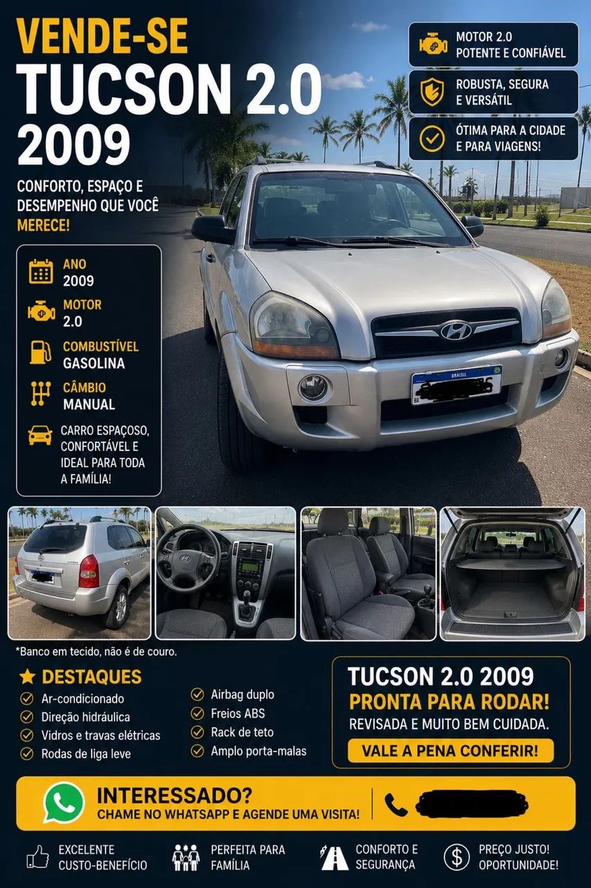 Hyundai Tucson Tucson 2.0 16V Mec. 2009