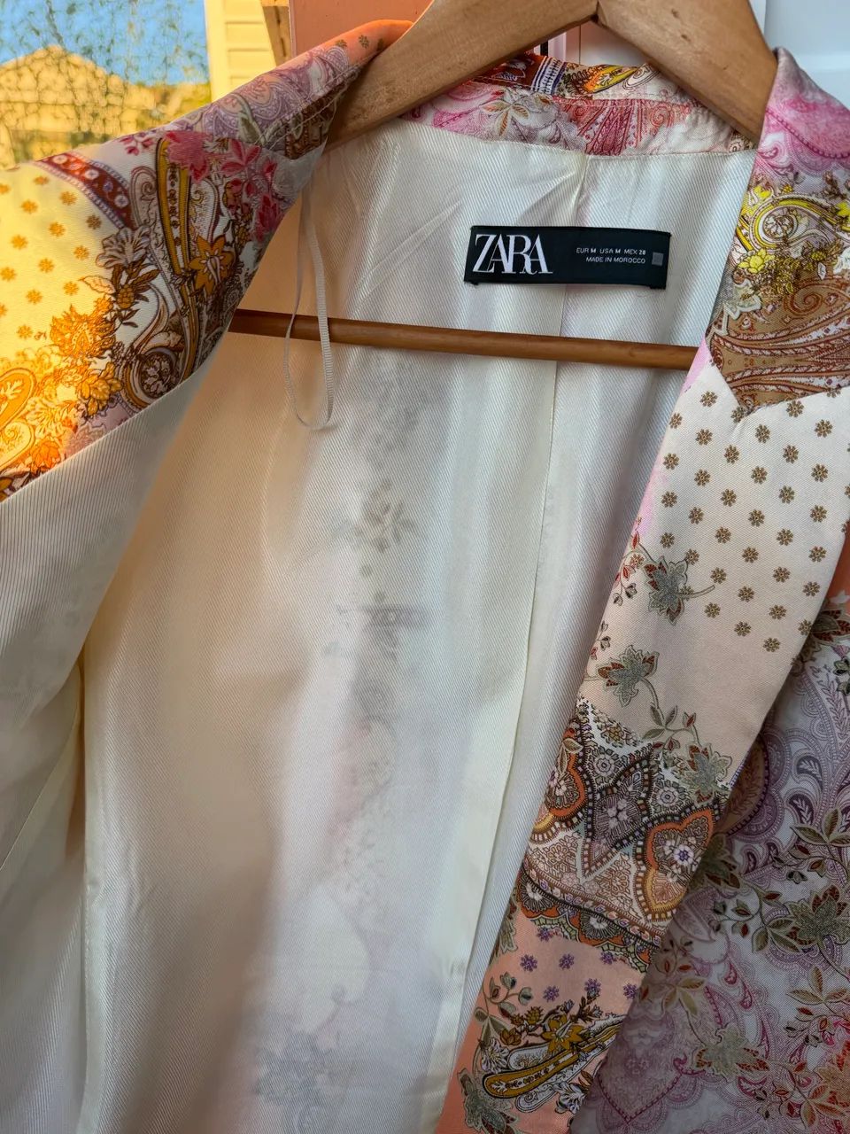 Blazer Zara Estampado - Foto 3