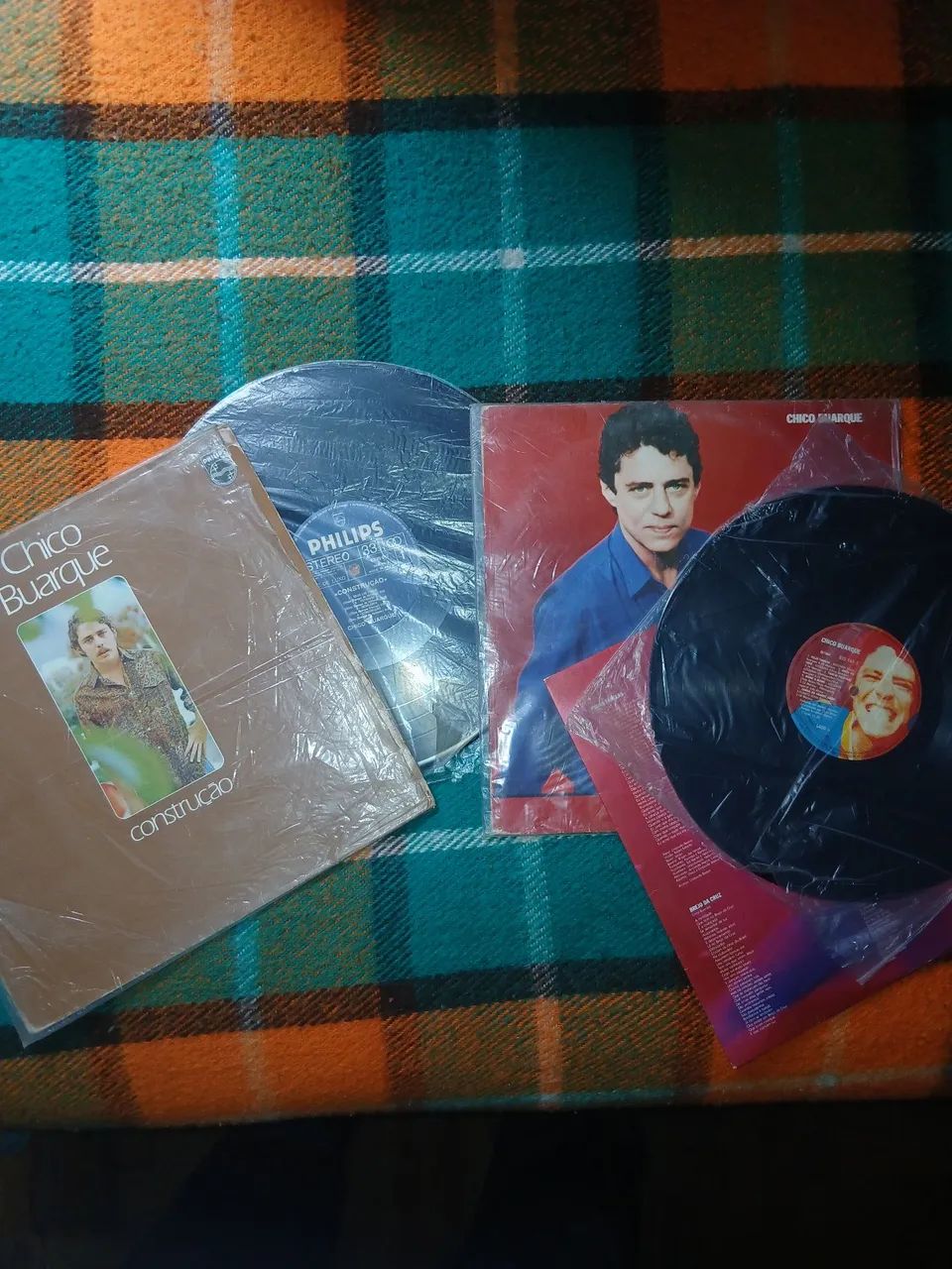 Vinil Chico Buarque/Tim Maia 