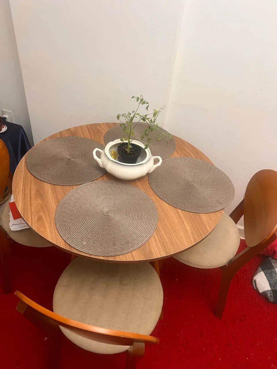 Mesa ,4 cadeiras  - Foto 5