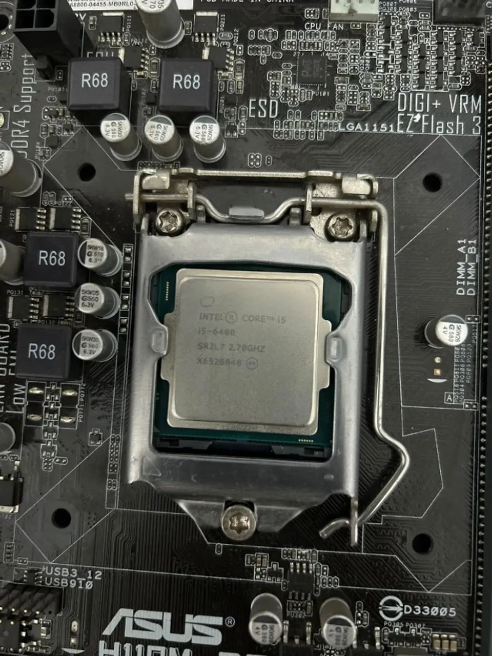 INTEL CORE i5 6400 3.30 GHz + PLACA MÃE --> VENDO OU TROCO