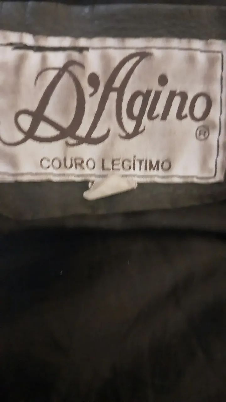 Jaqueta de couro origina