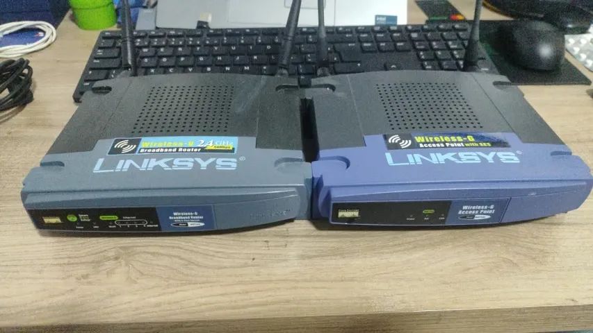 01 Roteador e 01 Acces Point Linksys - Foto 3