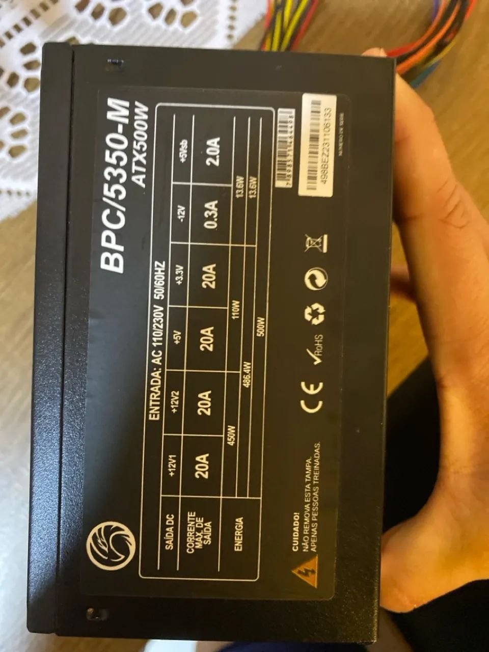 Fonte de pc usada, 30 dias de uso  - Foto 5