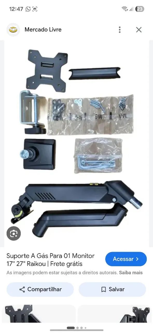 Este suporte articulado de mesa em aço - Foto 2
