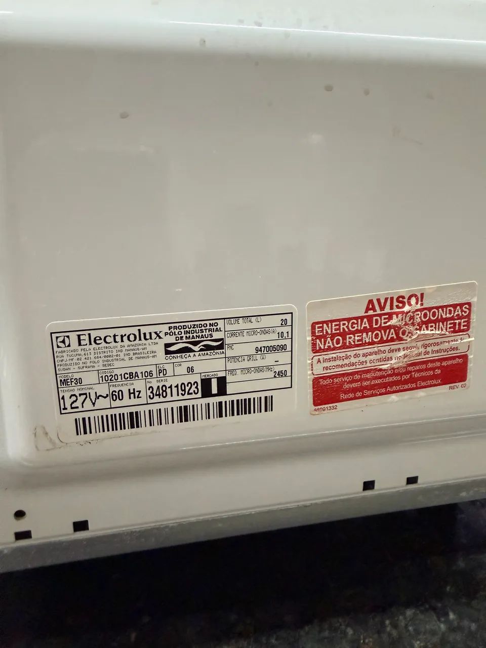 Microondas Electrolux 20 litros  - Foto 2