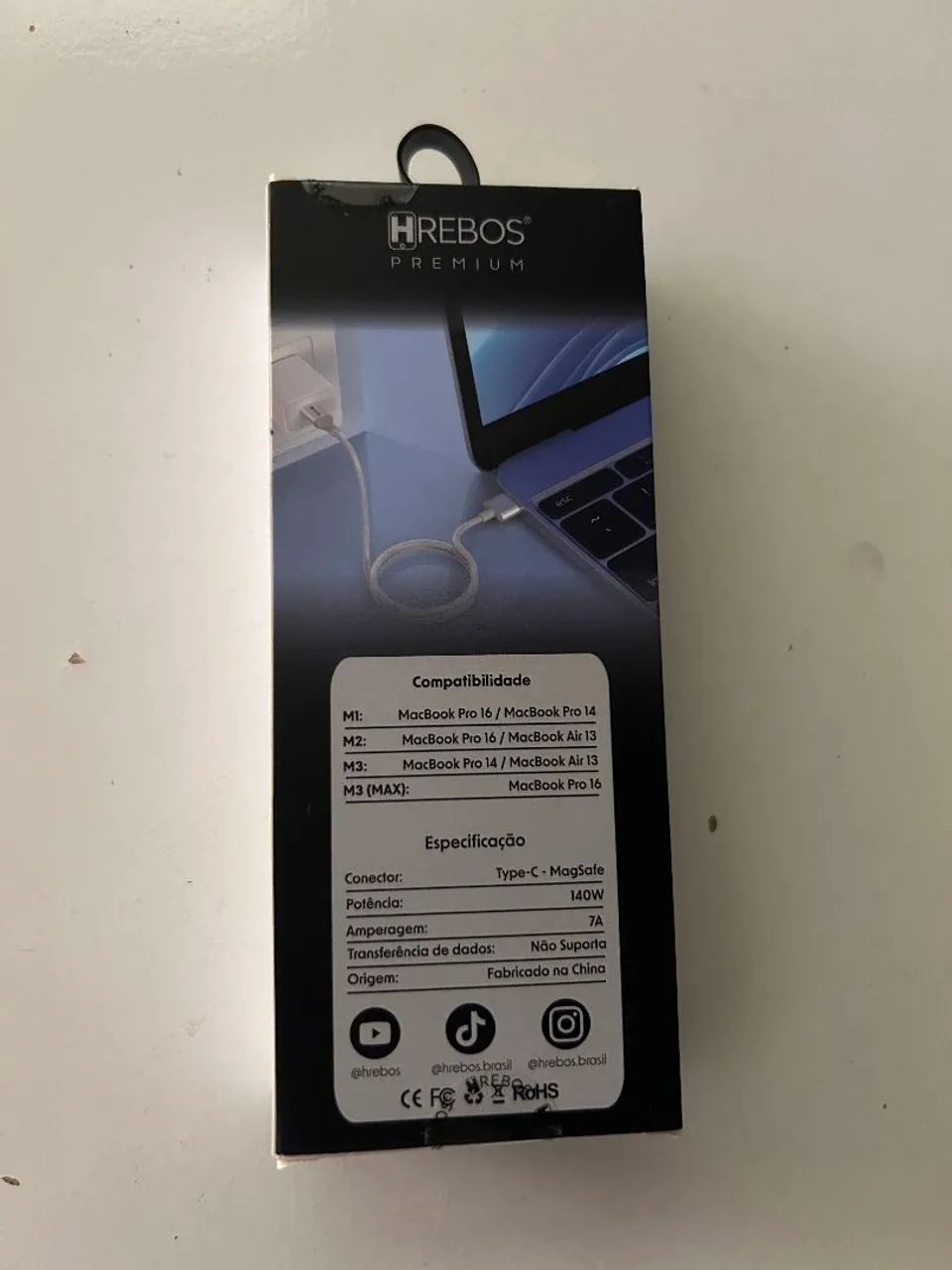Cabo Magsafe 3 para Macbook AIR e Pró  - Foto 3