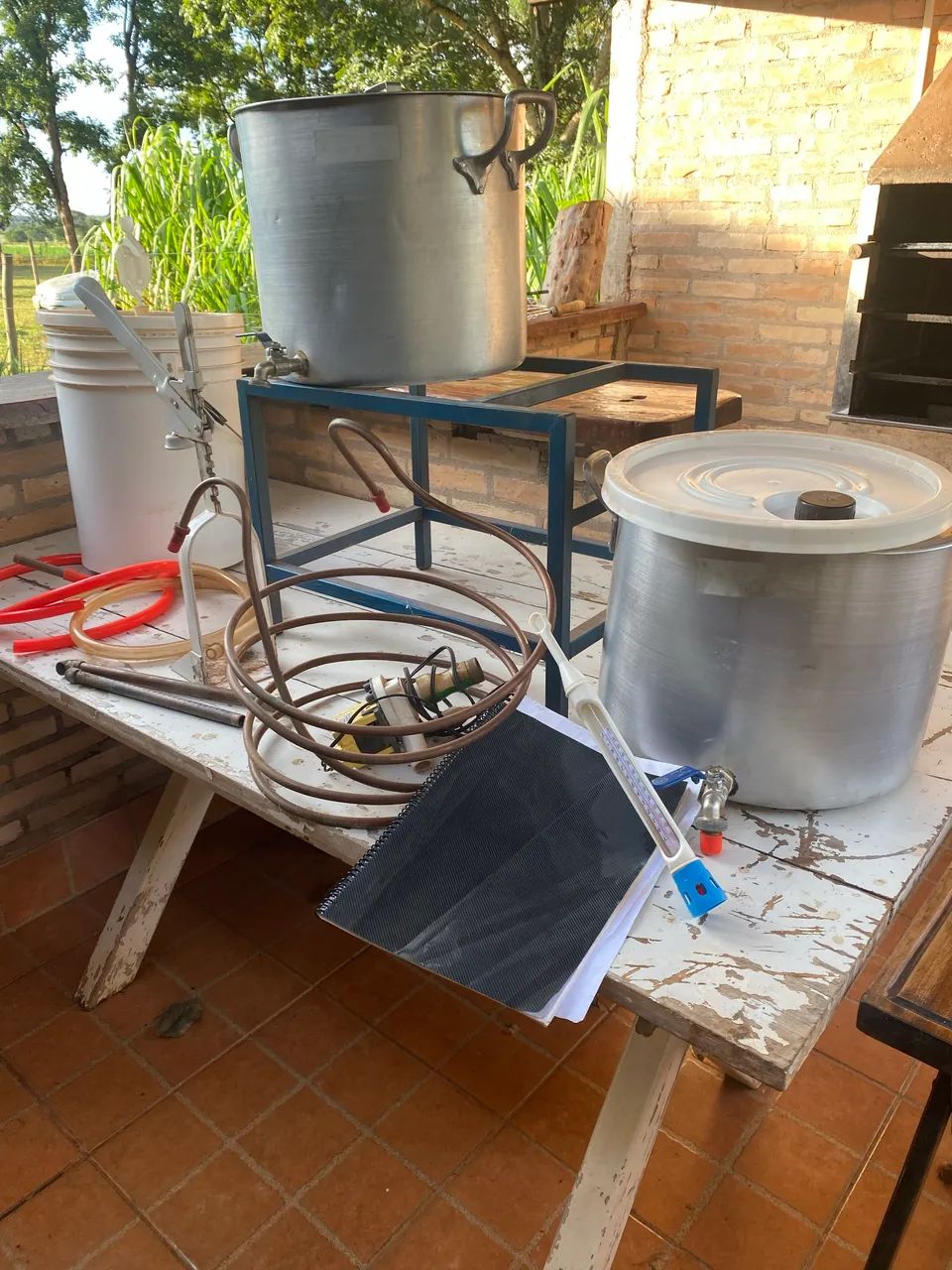 Micro cervejaria artesanal