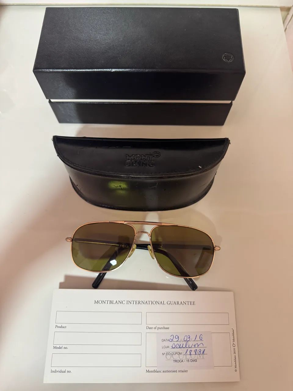  Óculos Sport Montblanc original  - Foto 2