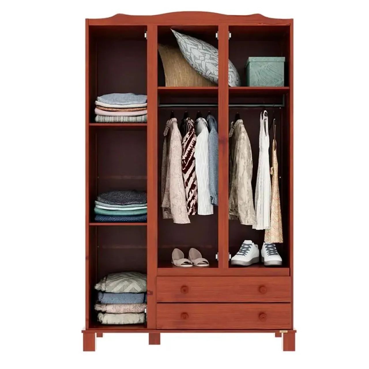 Guarda roupa de madeira  - Foto 2