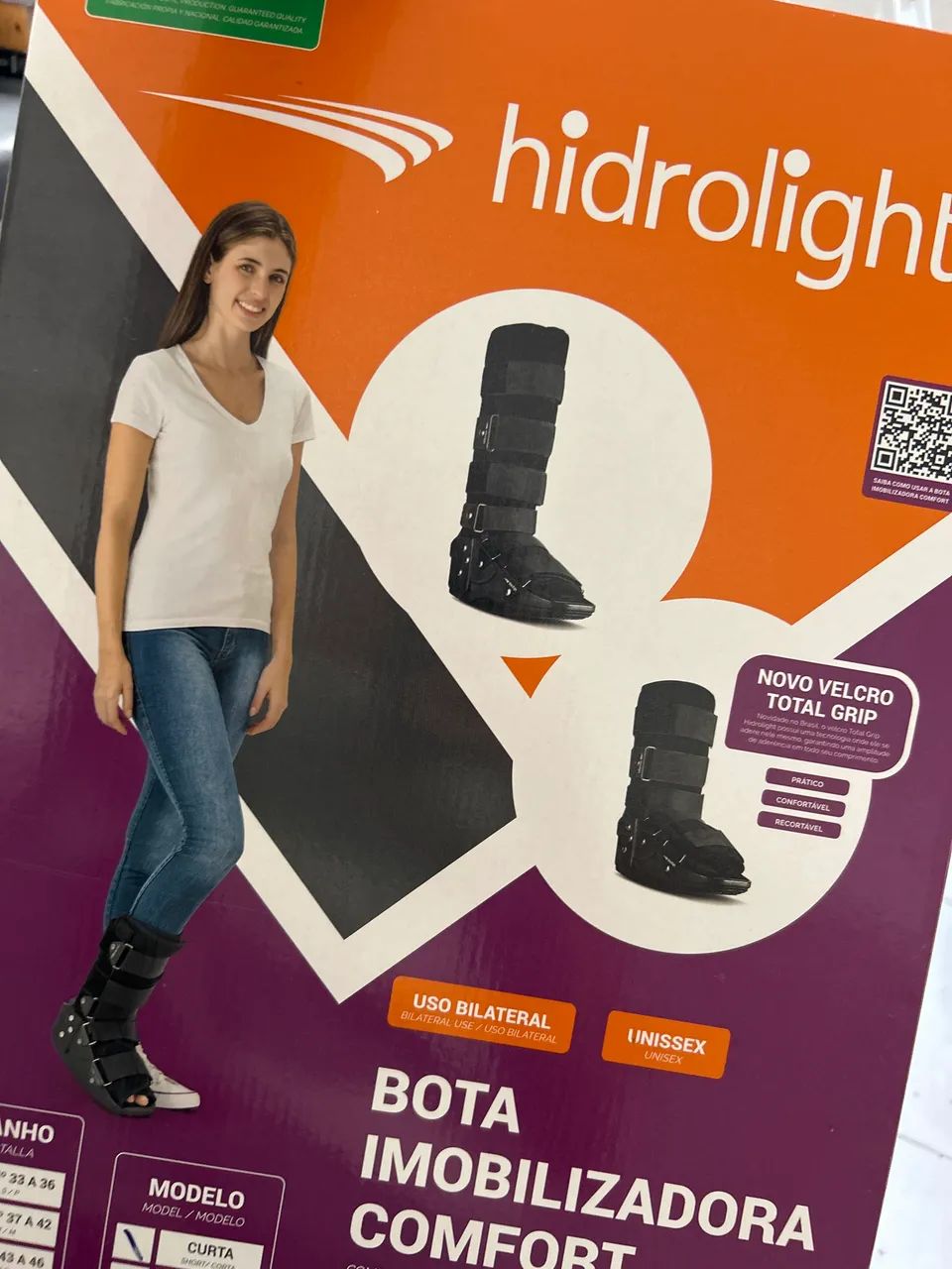 Bota imobilizadora 