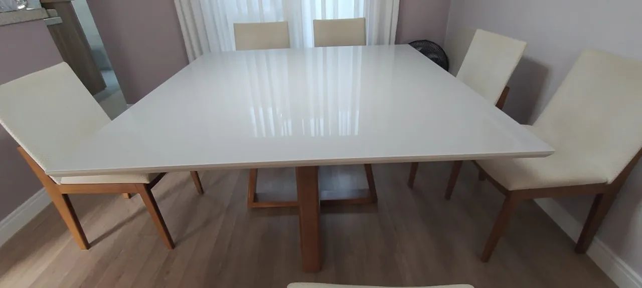 Tampo de mesa + base giratória - Foto 2