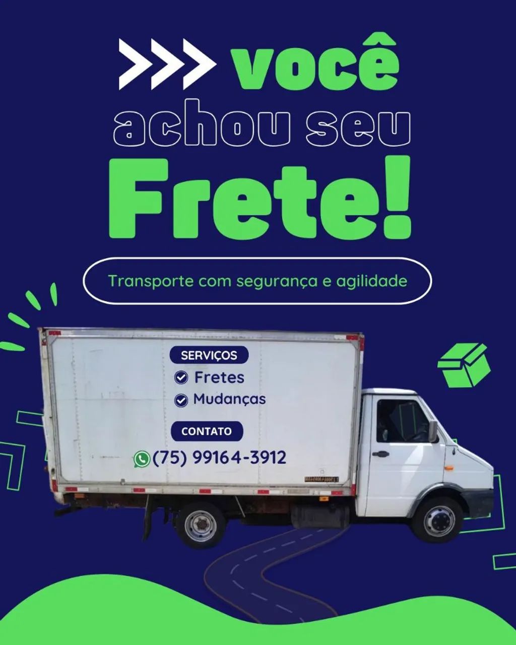 Frete e mudanças 