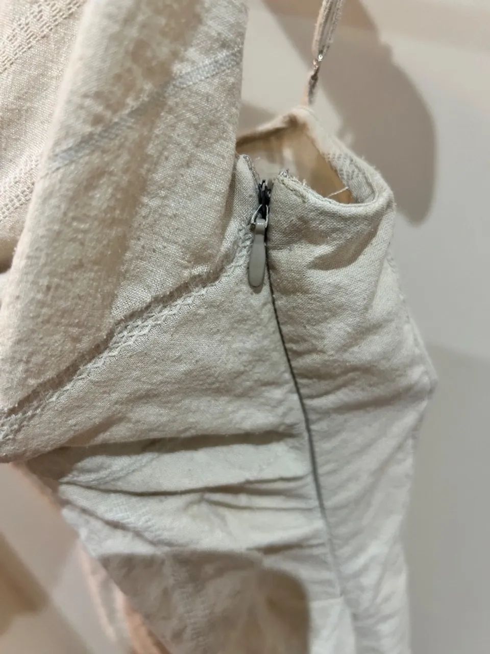 Vestido bege Zara - Foto 4