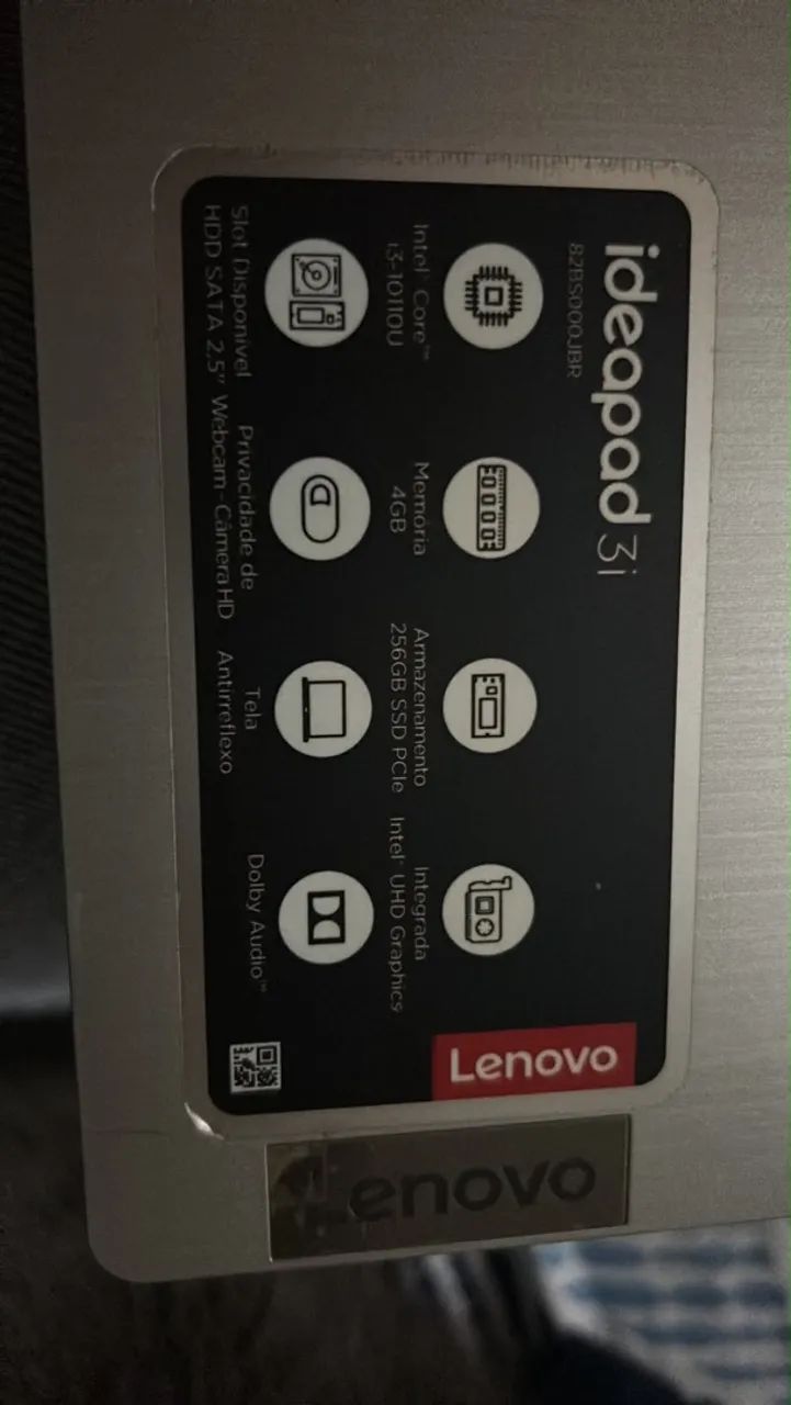 Notebook ideapad lenovo 3i / i3 10110U  - Foto 2