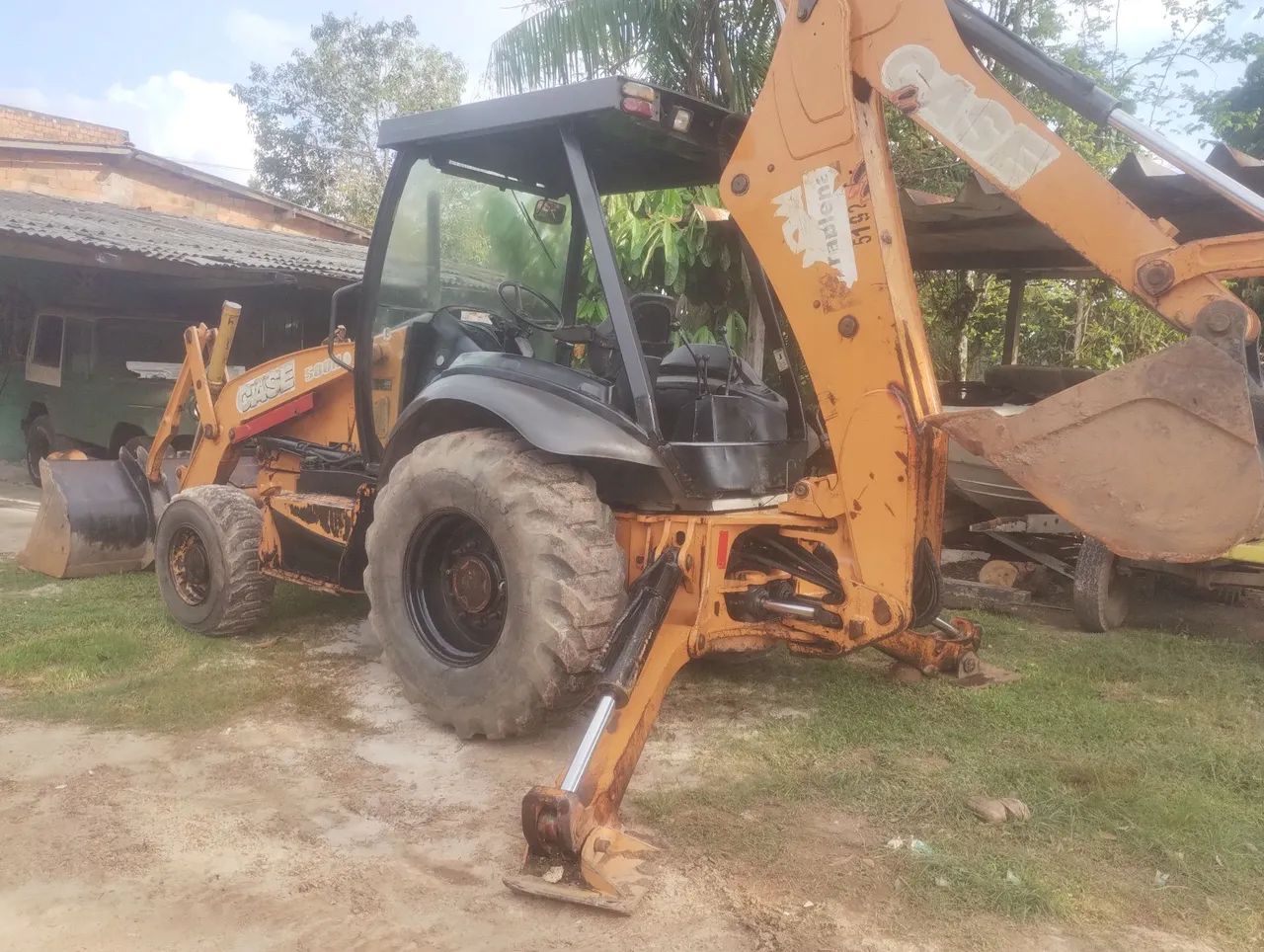 Case 580n 4×4 - Foto 2