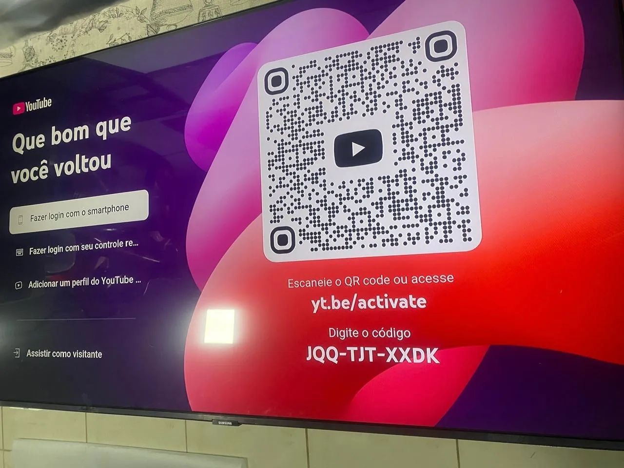 Tv sansung 50 polegadas smart 4k  - Foto 2