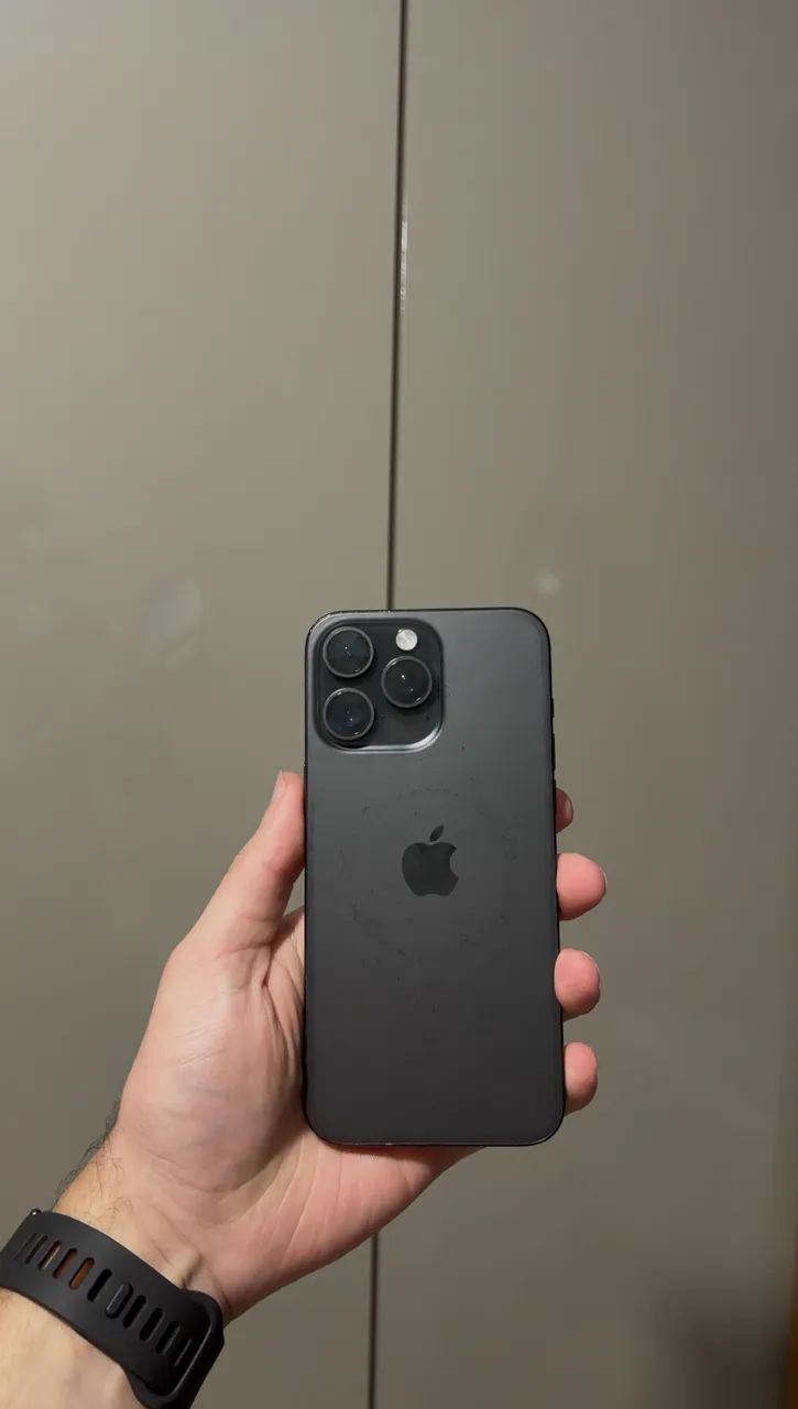         iPhone 15 Pro Max 256GB eSIM Titânio Preto - Foto 4