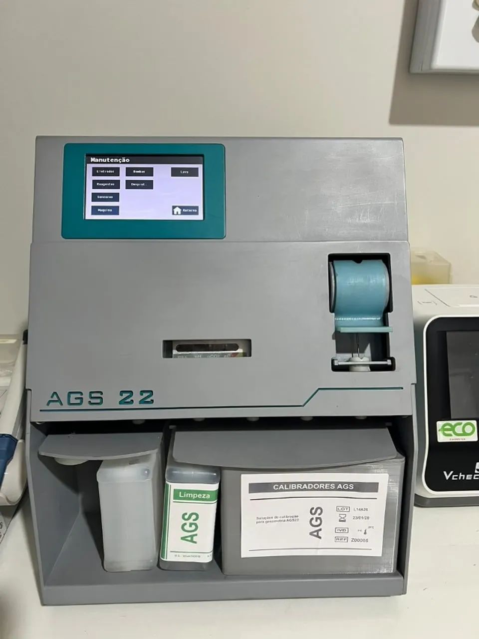 Analisador de pH e Gases Drake AGS22 ? Completo