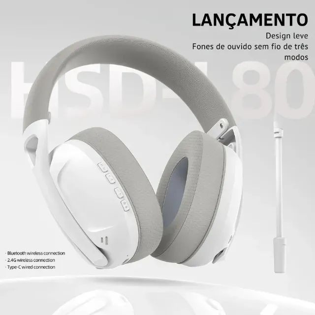 Headset Gamer Smailwolf L80 Ultraleve Tri-Mode - Foto 4