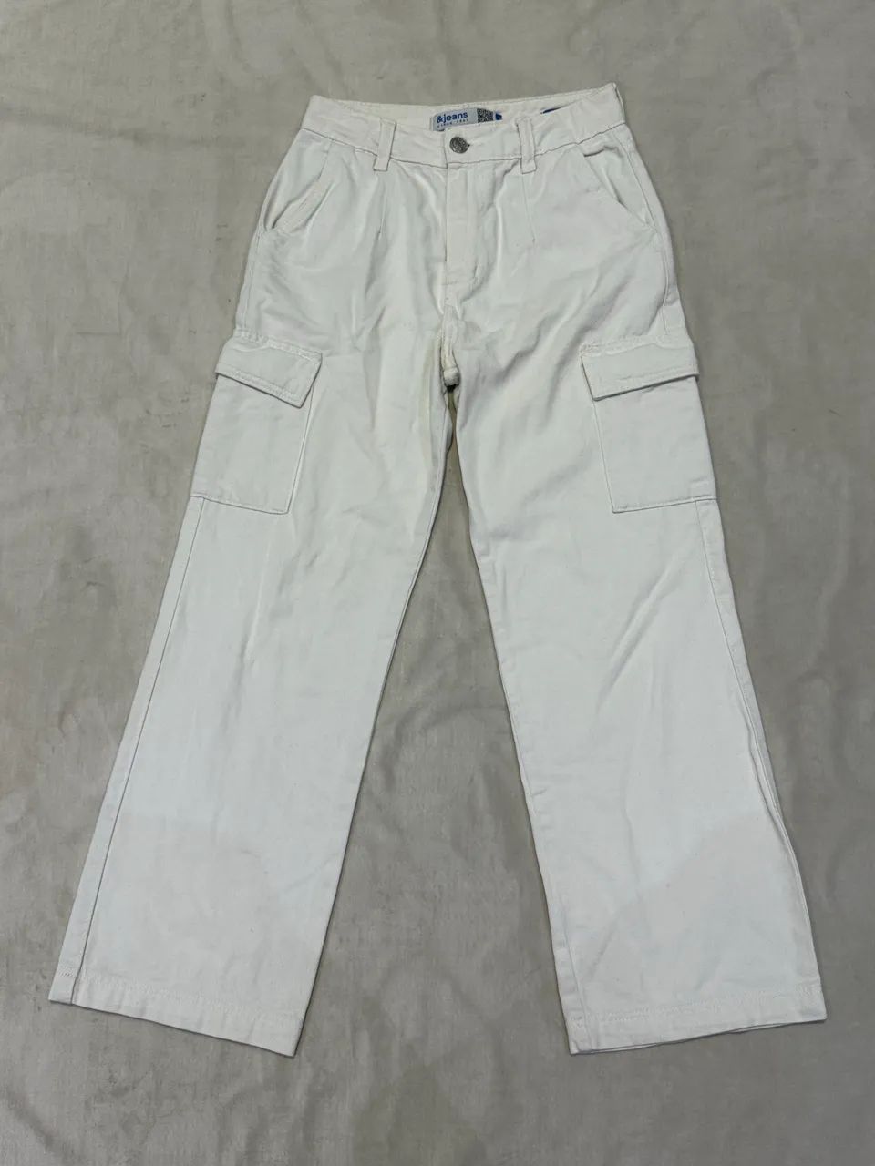 Calça wide leg slim cargo - Foto 3