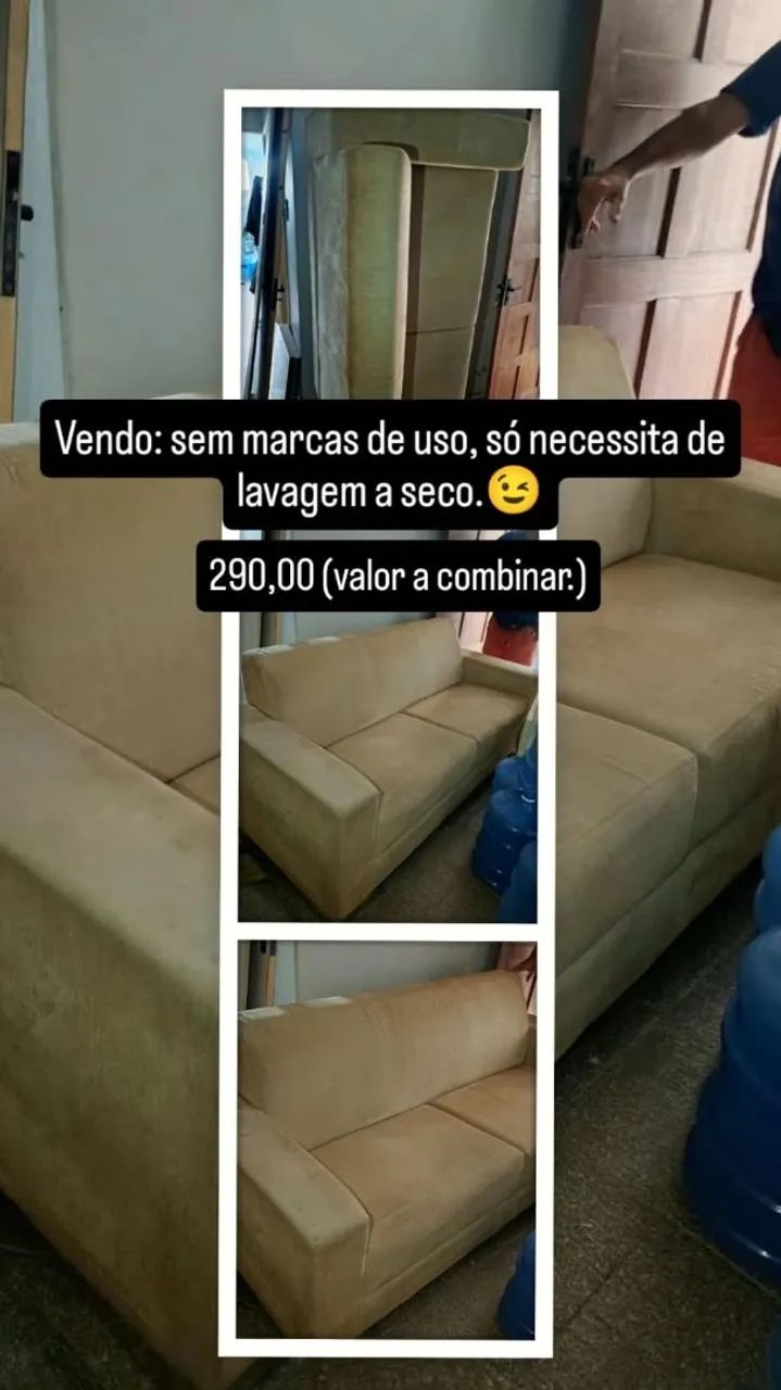 Sofá semi-novo 