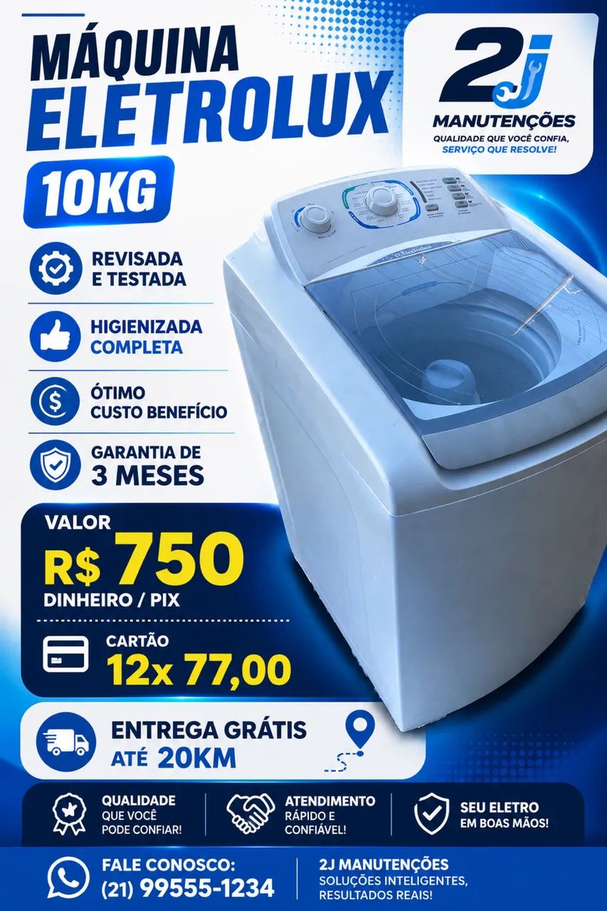 Electrolux Semi-Nova 10kg