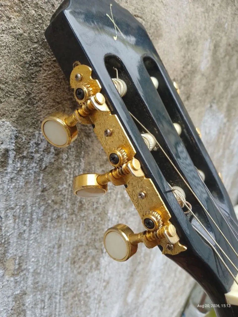 Violão Preto Usado Sonic Giannini  - Foto 3