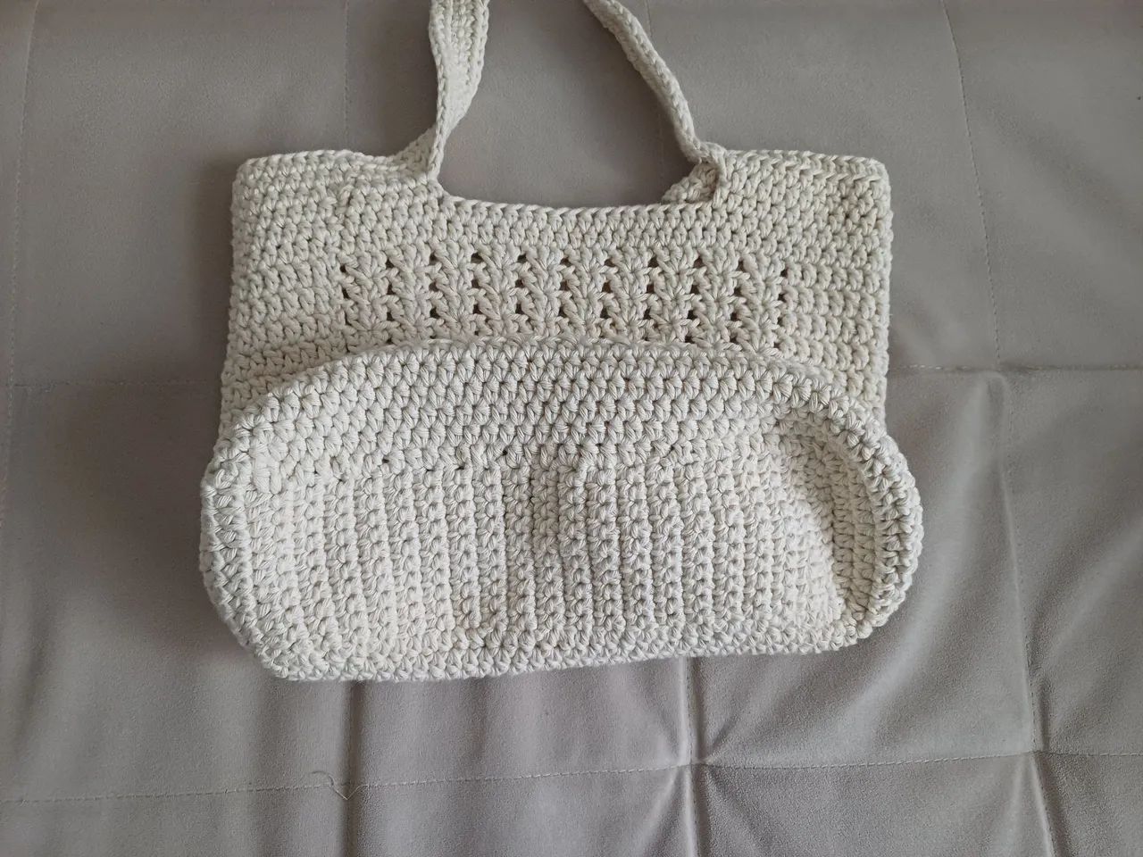 Bolsa crochê nova - Foto 5