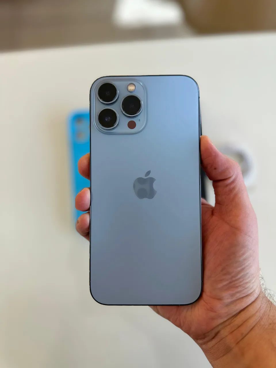 IPhone 13 Pro Max Azul Sierra- impecável 