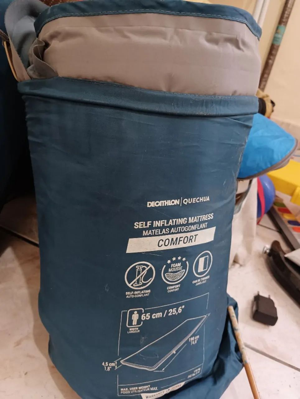 Dois colchonetes auto infláveis Camping - Foto 2