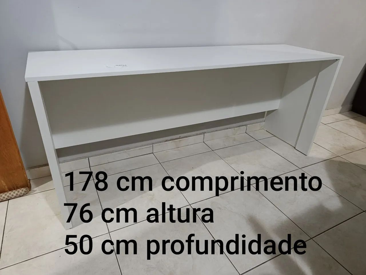 Mesa MDF 15mm branco  - Foto 5