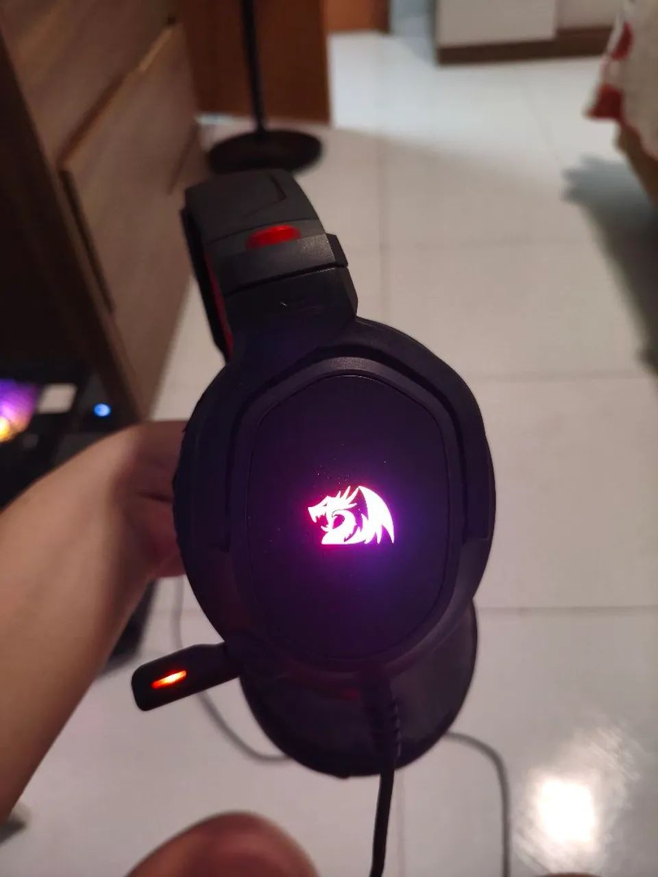 Headset Redragon RGB - Foto 2