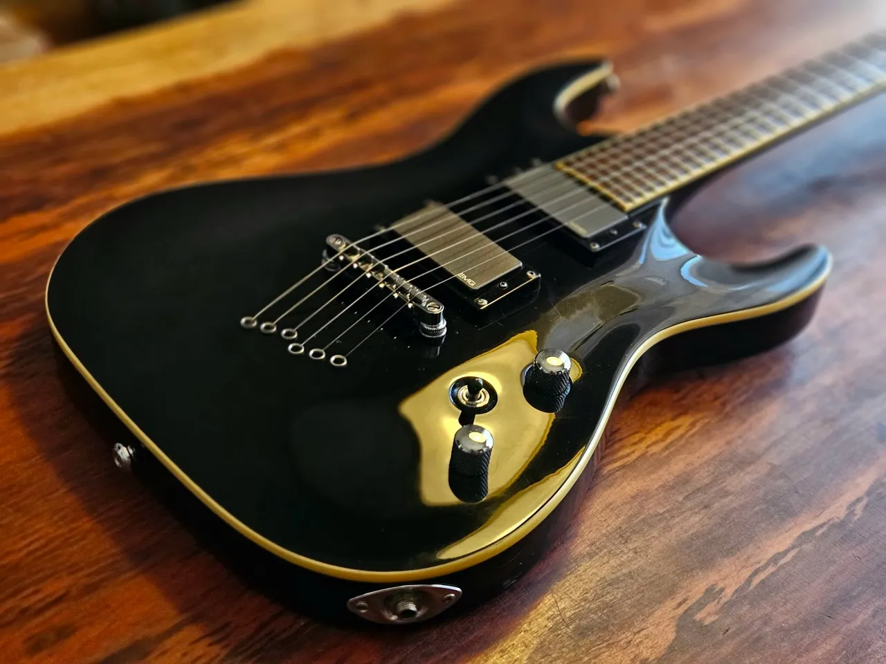Guitarra Washburn X-Series Vermelha Flamed - Upgrade Seymour