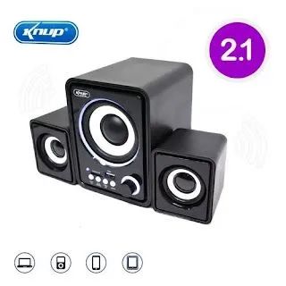 Caixa De Som Subwoofer 2.1 Bluetooth Usb Sd P2 Pc Celular Tv - Foto 2