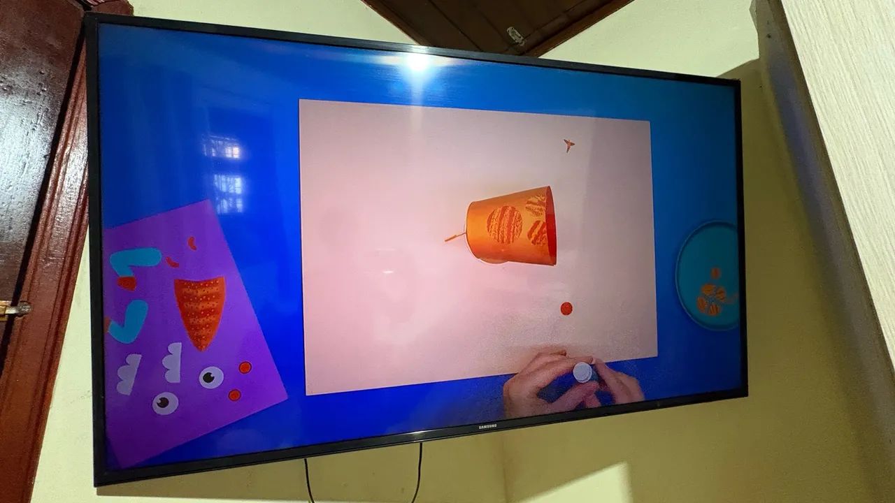  Smart TV Samsung 49? 4K - Modelo 2018 - Com defeito - Foto 4