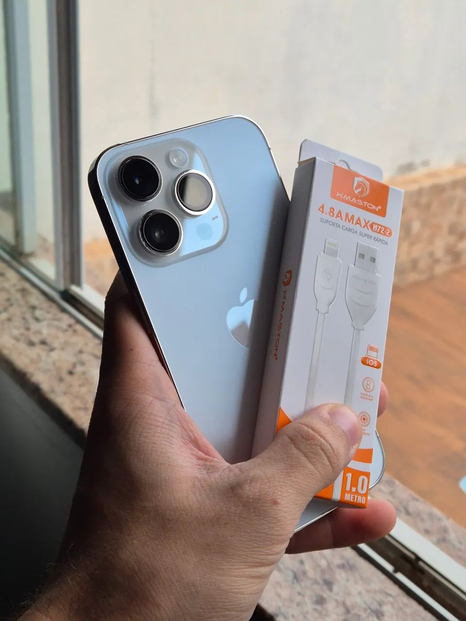 iPhone 14 Pro Branco 95%? - Foto 3