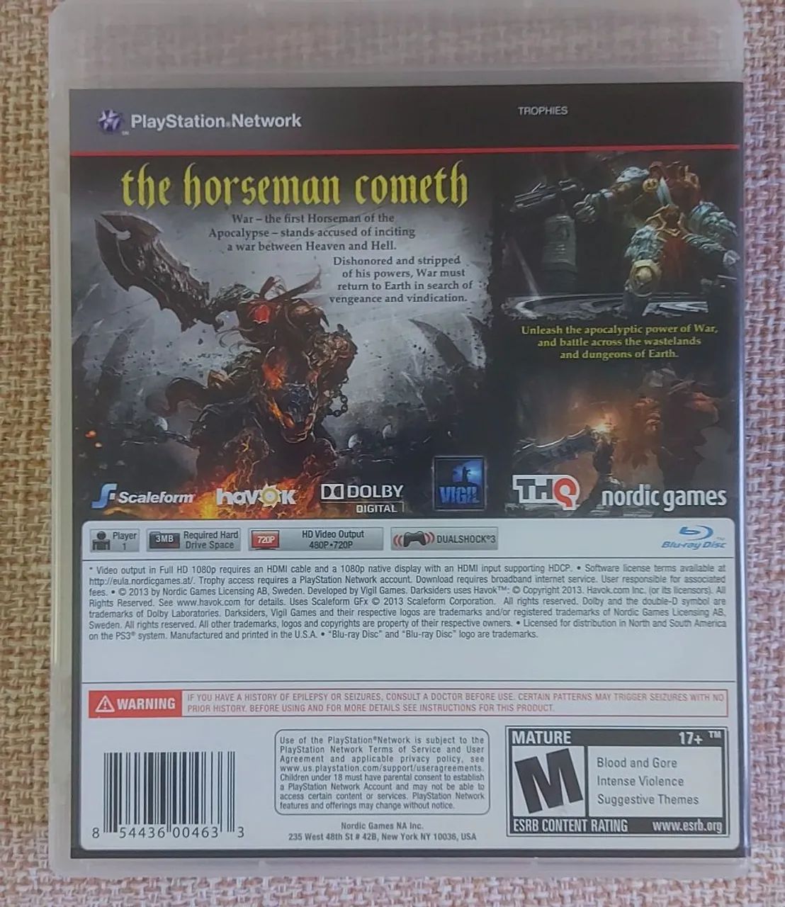 JOGO DARKSIDERS PS3 - Foto 2