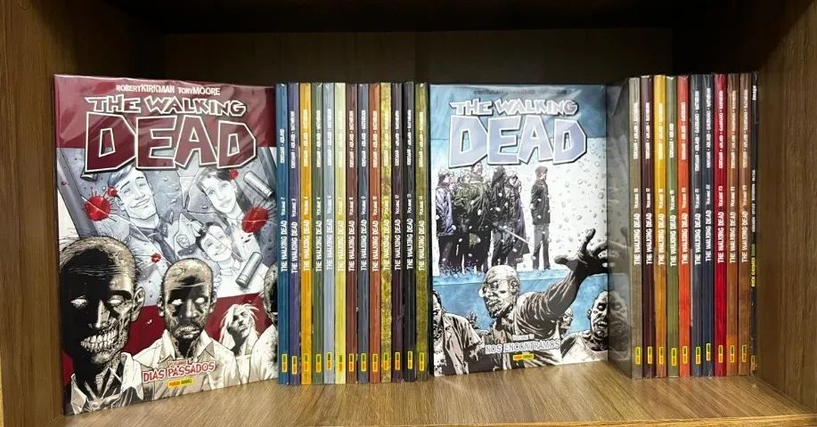Coleção The Walking Dead Volume 1 ao 24 + 29 + Rick Grimes 2000 | HQ TWD | Panini - Foto 3