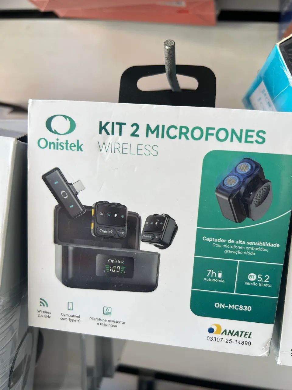 Microfone de Lapela USB-C  - Foto 2