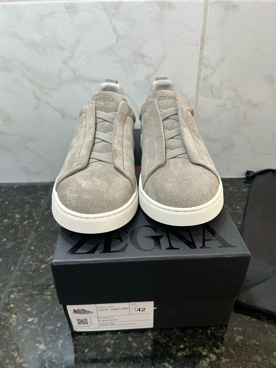 zegna triple stitch